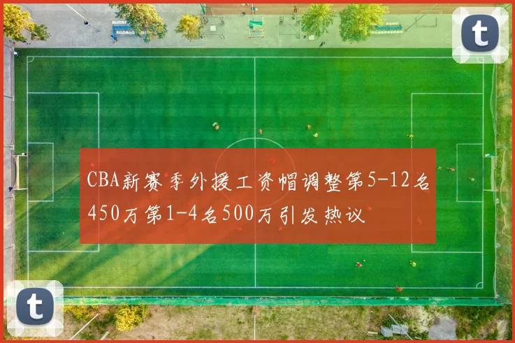 CBA新赛季外援工资帽调整第5-12名450万第1-4名500万引发热议